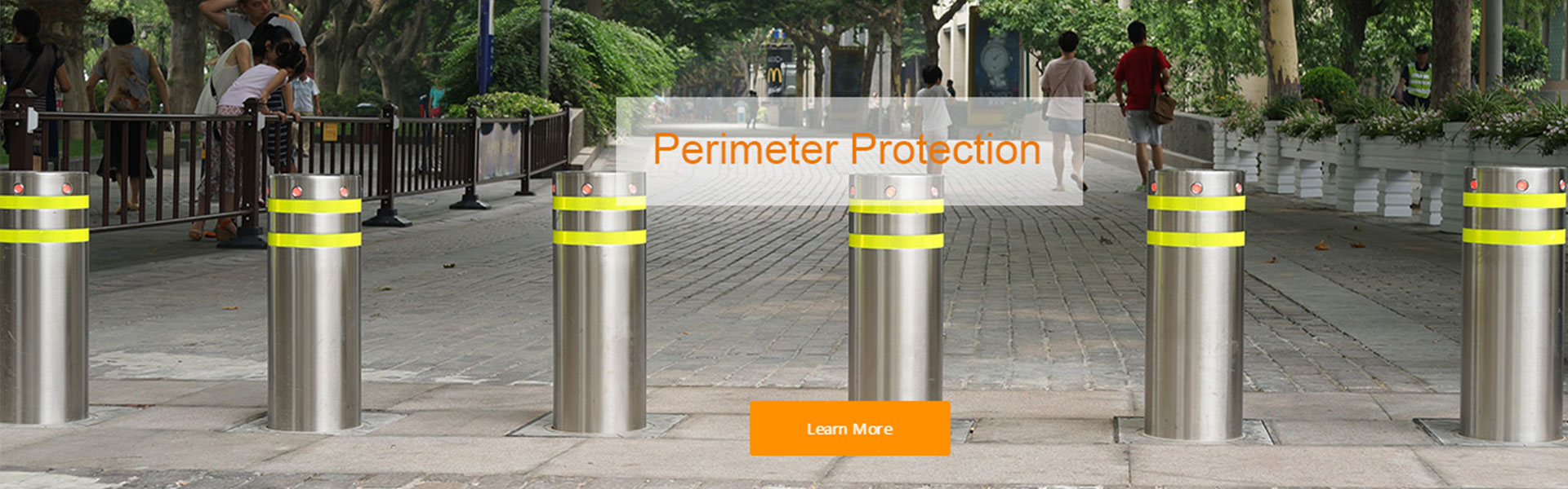 We produce high quality automatic rising bollards which build in hydraulic pump